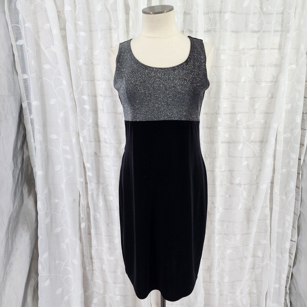 Vintage Y2K‎ Onyx Nite Dress 14 Large Whimsigoth Party Bodycon Grunge Going Out